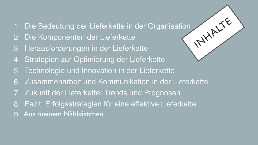 Weiterbildung in effiziente Lieferkette aufbauen - Digitale Expertise als Download