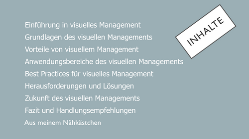 Visual Management - Seeing helps understanding - Digital expertise available for download