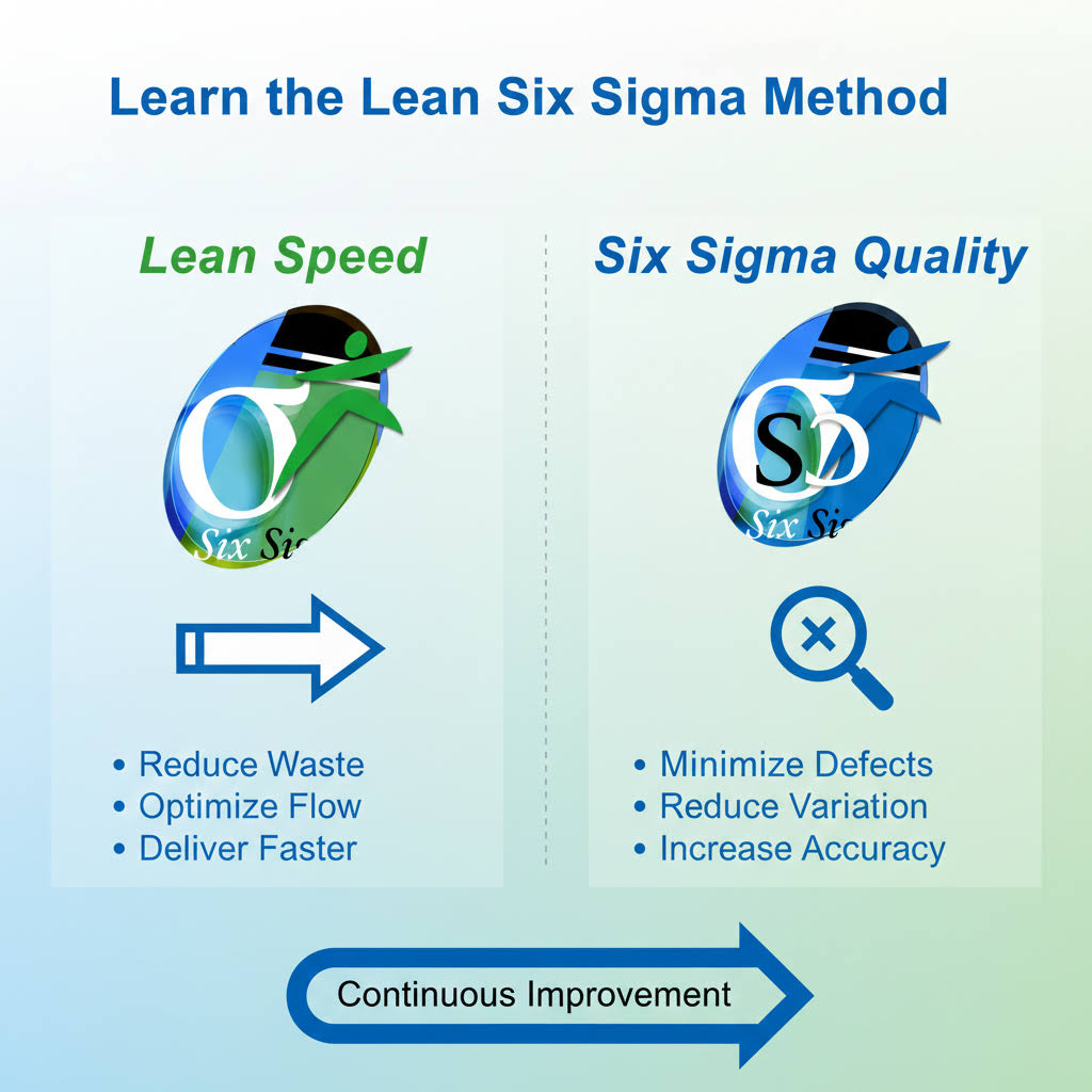Further training in the Lean Six Sigma methodology - Digital expertise as a download