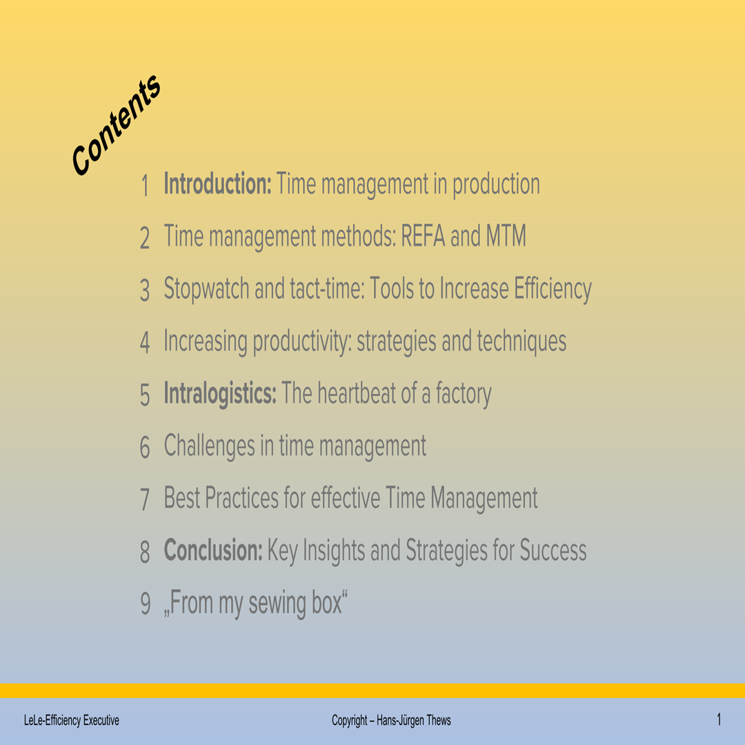 Introducing further training in time management - Digital expertise as a download